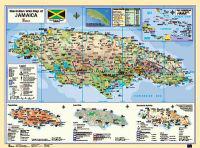 Macmillan Wall Map of Jamaica