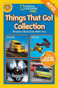 National Geographic Kids Readers: Things That Go Collection