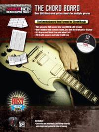 The Chord Board: Over 500 Illustrated Guitar Chords for Multiple Genres, Poster / Folder / Triangular Display