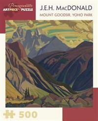 J.E.H. MacDonald: Mount Goodsir, Yoho Park 500-Piece Jigsaw Puzzle