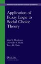 Application of Fuzzy Logic to Social Choice Theory