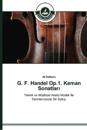 G. F. Handel Op.1. Keman Sonatlari