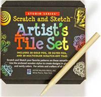 Studio Series Artist's Tiles: Scratch & Sketch (60 Pack)