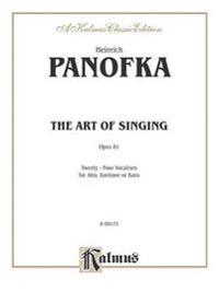 The Art of Singing, Opus 81: Twenty-Four Vocalises for Alto, Baritone or Bass