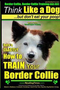 Border Collie, Border Collie Training AAA Akc: Think Like a Dog, But Don't Eat Your Poop! - Border Collie Breed Expert Training: Here's Exactly How to