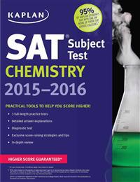 Kaplan SAT Subject Test Chemistry 2015-2016