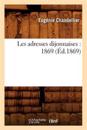 Les Adresses Dijonnaises: 1869 (Éd.1869)