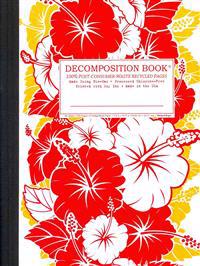 Red Hibiscus Decomposition Book