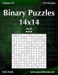 Binary Puzzles 14x14 - Hard - Volume 10 - 276 Puzzles