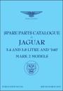 Jaguar Mk 2 (3.4, 3.8 340) Spare Parts Catalogue (1959-1969)