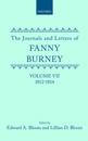 The Journals and Letters of Fanny Burney (Madame d'Arblay): Volume VII: 1812-1814