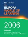 The Europa World of Learning 2006