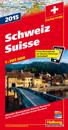 Schweiz 2015 Hallwag karta : 1:303000