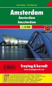 Amsterdam 1 : 10 000 City Pocket + The Big Five