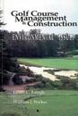 Golf Course Management & Construction