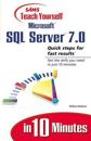 Sams Teach Yourself Microsoft SQL Server 7 in 10 Minutes