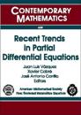 Recent Trends in Partial Differential Equations