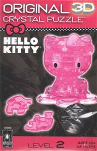 Hello Kitty - Pink Licensed 3D Crystal Puzzle
