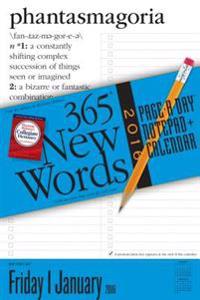 365 New Words Notepad + 2016 Calendar