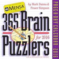365 Brain Puzzlers for 2016: An Official Mensa Calendar