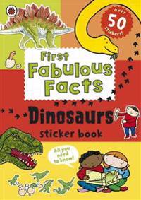 Ladybird First Fabulous Facts: Dinosaurs Sticker Book