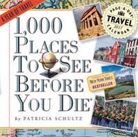 1,000 Places to See Before You Die Color 2016 Calendar