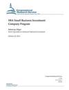Sba Small Business Investment Company Program