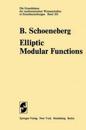 Elliptic Modular Functions: An Introduction