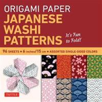 Origami Paper: Japanese Washi Patterns