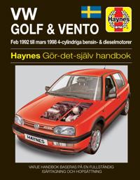 Vw Golf III & Ventro (Swedish) Service and Repair Manual