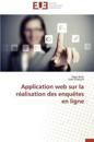 Application Web Sur La R?alisation Des Enqu?tes En Ligne