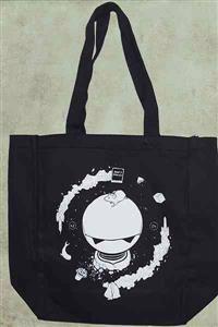 Hitchhikers Guide - Black Canvas Tote