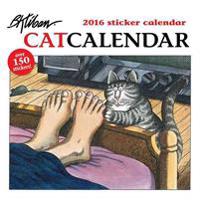 Kliban/Cat 2016 Sticker Calendar