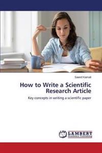 How to Write a Scientific Research Article