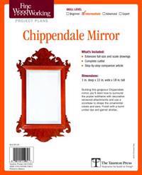 Fine Woodworking's Chippendale Mirror Plan