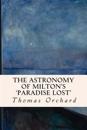 The Astronomy of Milton's 'Paradise Lost'