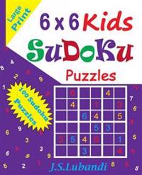 6 X 6 Kids Sudoku Puzzles