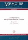A-1 Subgroups of Exceptional Algebraic Groups