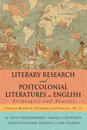 Literary Research and Postcolonial Literatures in English