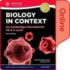 Biology in Context for Cambridge International AS & A Level