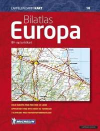 Vår Europaatlas : bil- och turistatlas - 1:500000-1:1,5milj - - böcker