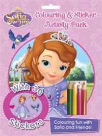Disney Sofia the First Colouring and Sticker Activity Pack