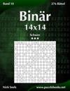Binär 14x14 - Schwer - Band 10 - 276 Rätsel