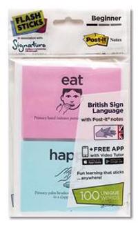 Flashsticks British Sign Language Beginner Starter Pack