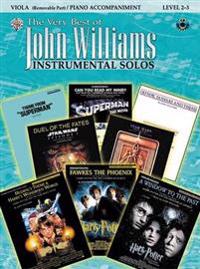 The Very Best of John Williams for Strings: Viola with Piano Acc. [With CD (Audio)]