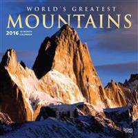 World's Greatest Mountains 2016 Calendar