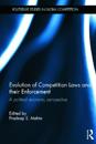 Evolution of Competition Laws and their Enforcement