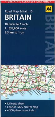AA Road Map Britain
