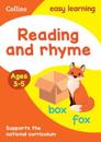 Reading and Rhyme Ages 3-5
