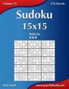 Sudoku 15x15 - Difficile - Volume 25 - 276 Puzzle